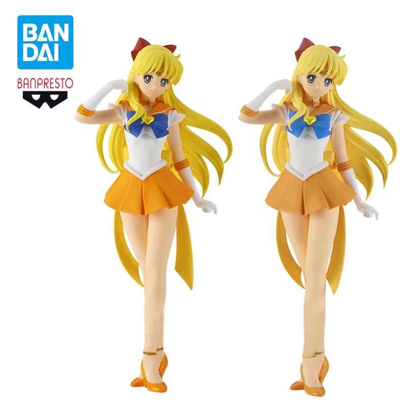

In Stock Original BANPRESTO Sailor Moon Aino Minako Sailor Venus 23CM PVC Anime Figure Action Figures Model Toys