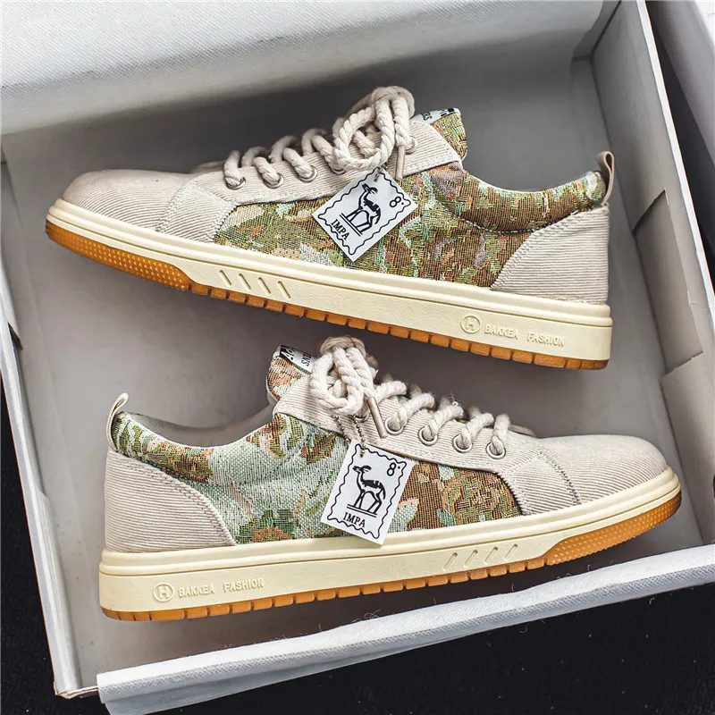 

Men's Casual Vulcanized Shoes, Canvas Shoes, Fashionable and Versatile Men's Board Shoes, New In 2023 platform sneakers