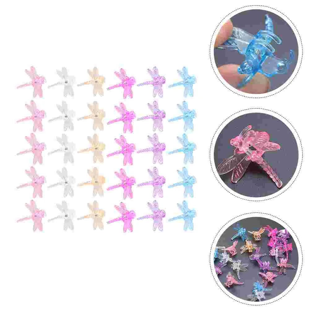 

60 Pcs Gardening Orchid Clips Plastic Flower Shaped Plants Vines Support Clamps