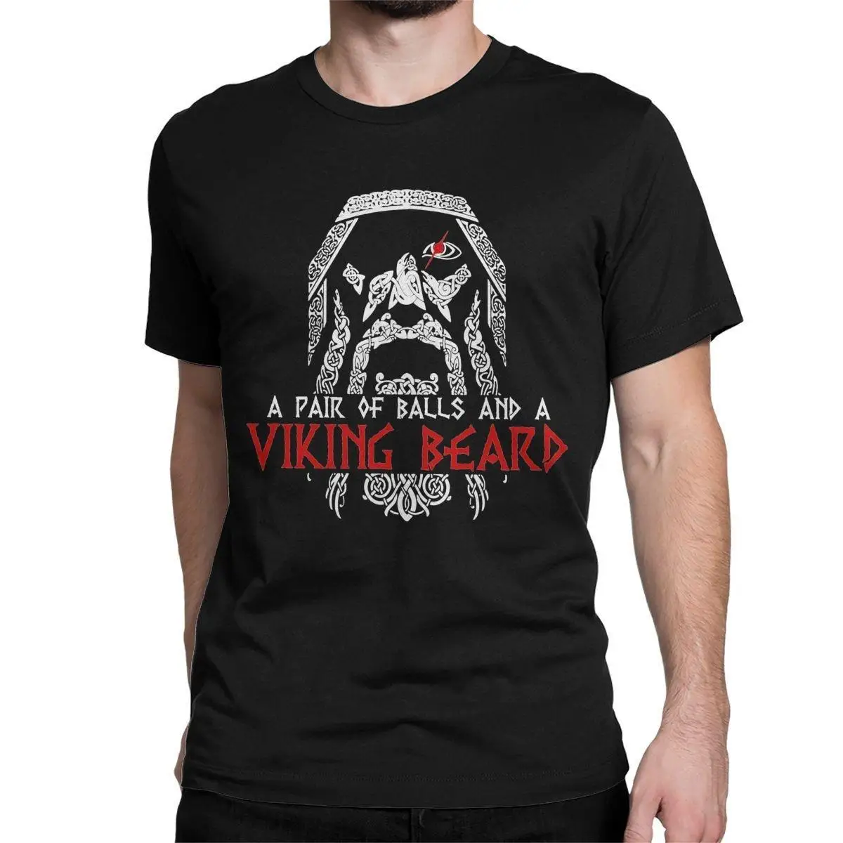 

Men Viking Beard You Don't Always Need A Plan T Shirts Odin Cotton Clothes Casual Short Sleeve Round Collar Tee Shirt T-Shirts