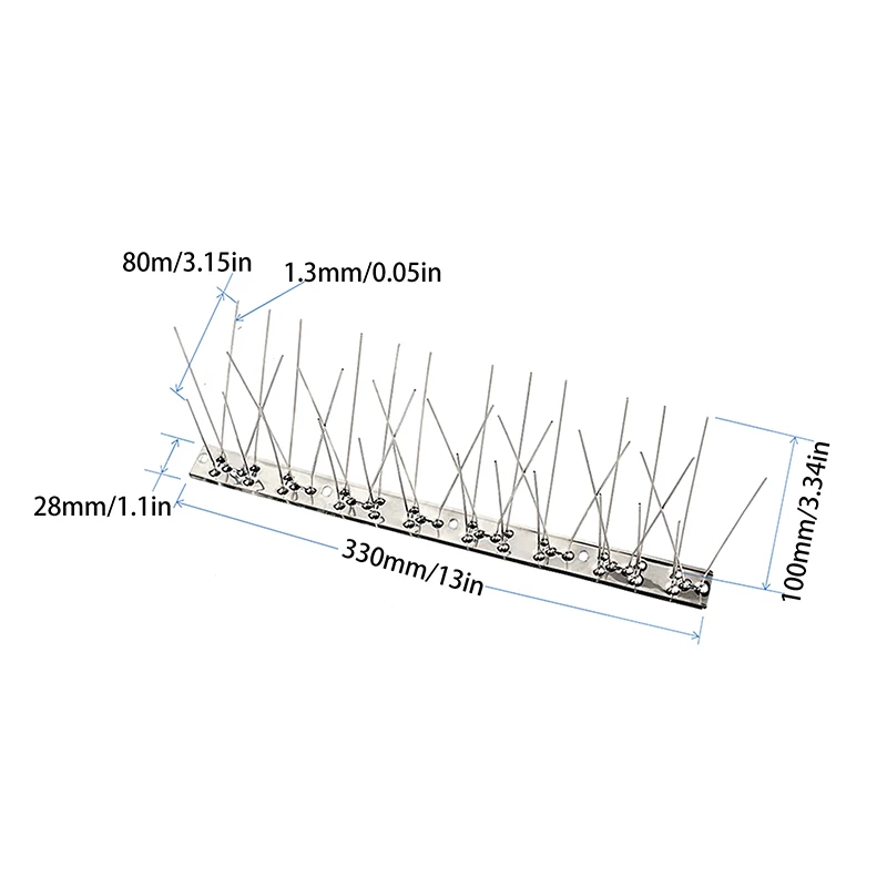 Отпугиватель птиц из нержавеющей стали