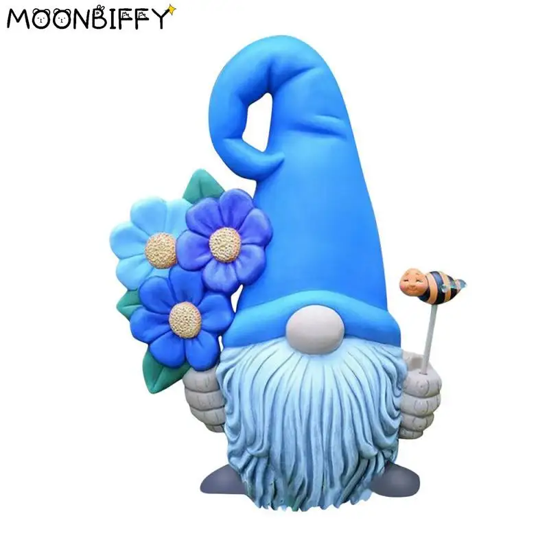 

Creative Faceless Doll Garden Dwarf Resin Statue Miniature Collection Doll Ornament Outdoor Garden Decoration Craft