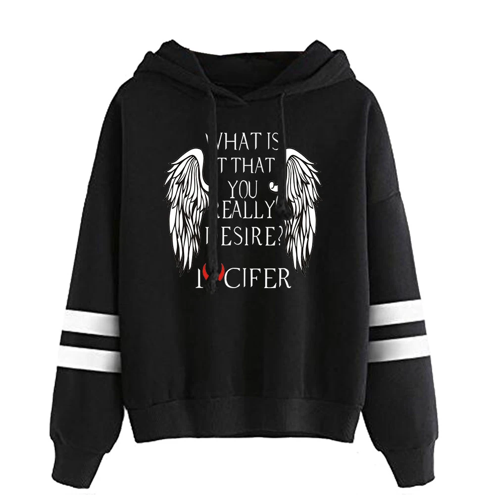 

New Lucifer Season 5 Hoodie Sweatshirts Men/Women Fashion Print Pullover Unisex Harajuku Tracksui Long Sleeve