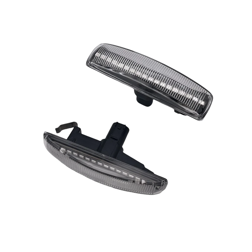 2 шт. автомобильный светодиодный динамический боковой габаритный фонарь