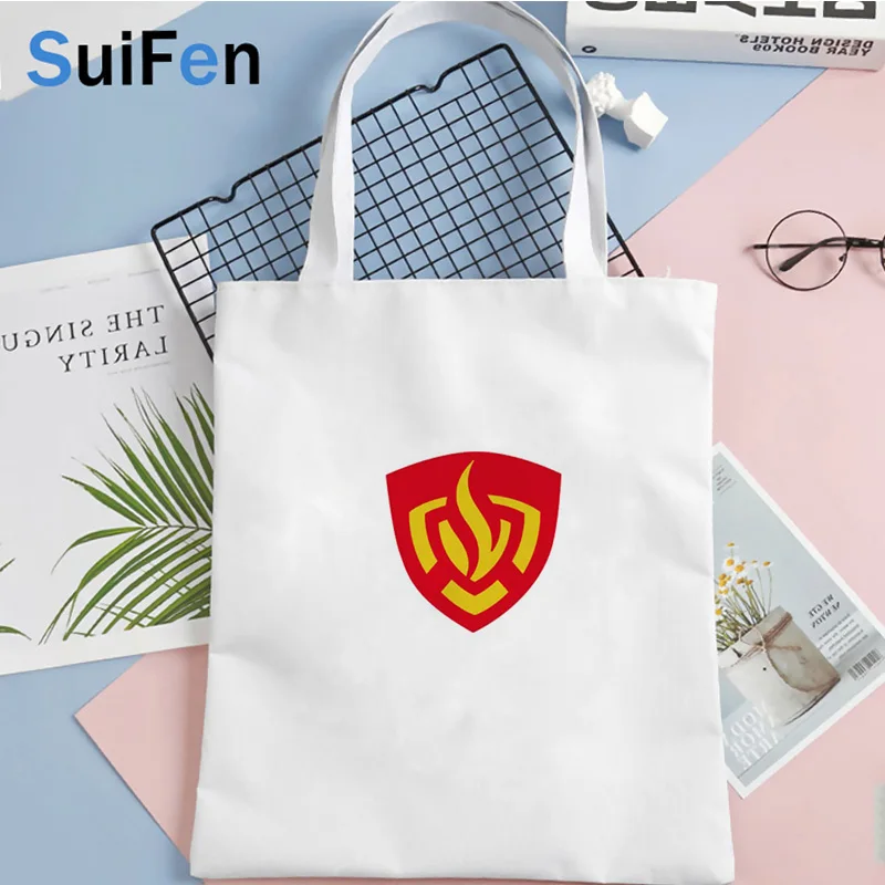 

Сумка для покупок brandweer, многоразовая сумка-тоут, женская сумка-шоппер, тканевая сумка ecobag, тканевая сумка