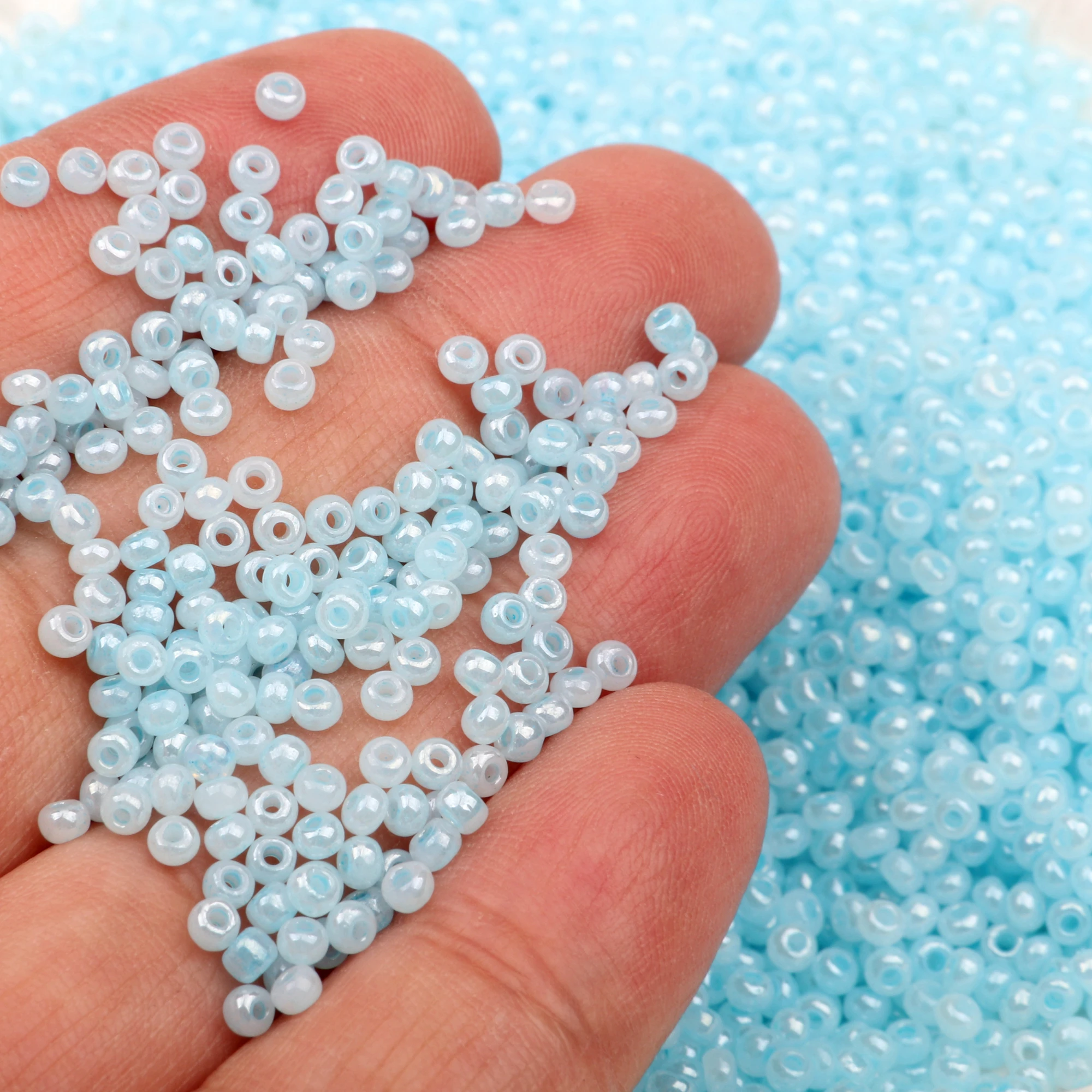 Стеклянные бусины для изготовления ювелирных изделий 2 5 мм цвет в ассортименте