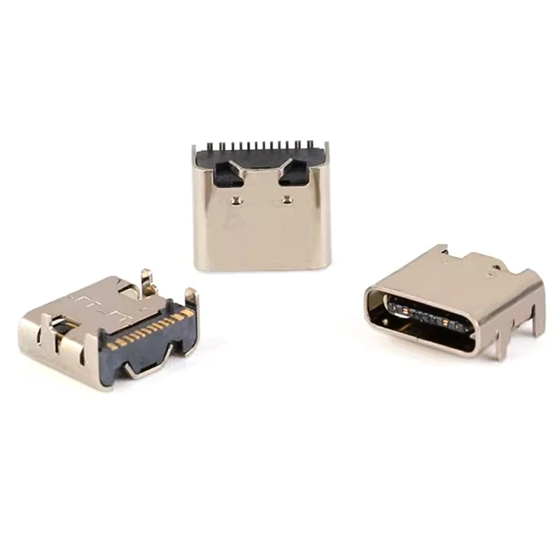 10 шт. Micro USB-3.1 SMD 16P type-c гнездовой разъем DIP4 Hd интерфейс передачи для смартфонов