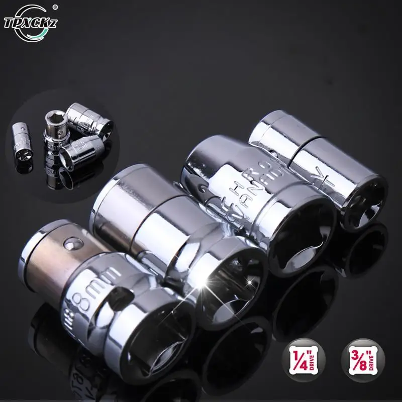 

1/4 3/8 1/2 Ratchet Socket Adapter Universal Socket Set Hex Bit Adapter Converter Multitools Torque Wrench Tool Set Repair Tools