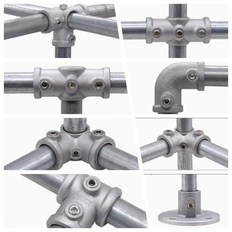 OD 25 мм фитинг для труб соединитель колено тройник плоский соединительный крепеж