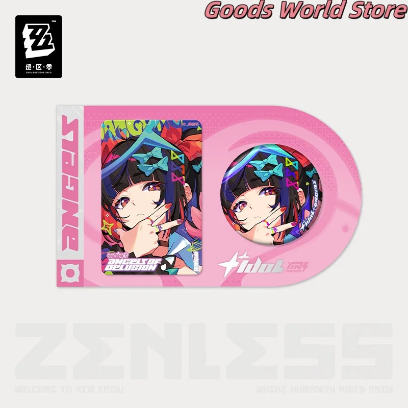Оригинальный значок-карта Angels of Delusion Sunna Aria Nangong Yu, костюм для косплея по игре mIHOYO ZZZ Zenless Zone Zero, подарок на Хэллоуин (art.: 3920d9055bc8a) - 3920d9055bc8a