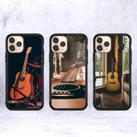 music score musical violin guitar phone case silicone pctpu case for iphone 11 12 13 pro max 8 7 6 plus x se xr hard fundas