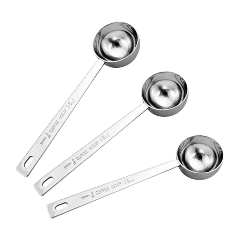3 шт. мерные ложки из нержавеющей стали набор чашек маленькая столовая ложка с