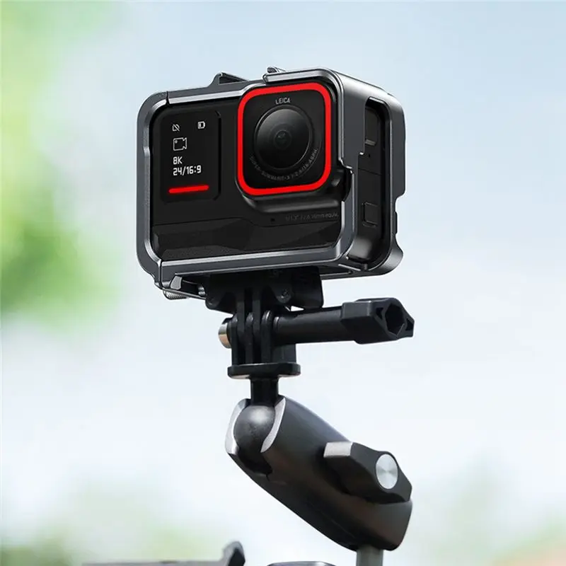 Фото Клетка для камеры FFYY-TELESIN для Shadowstone Insta 360 ACE PRO, вертикальная быстросъемная защитная рамка, аксессуар №4