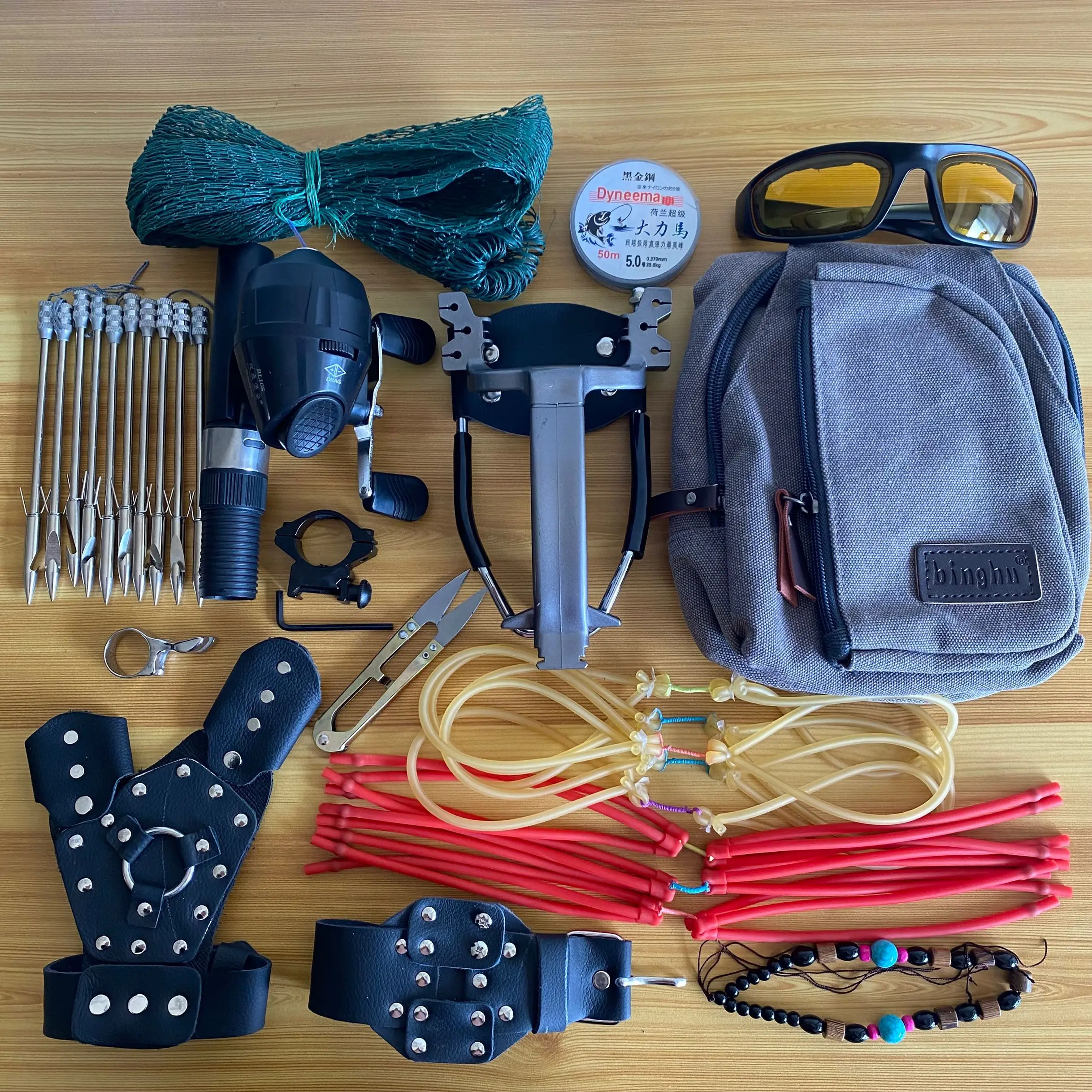 Новинка 2022 Рыболовная катушка рыболовный пакет с рыбой Дротика защита рук