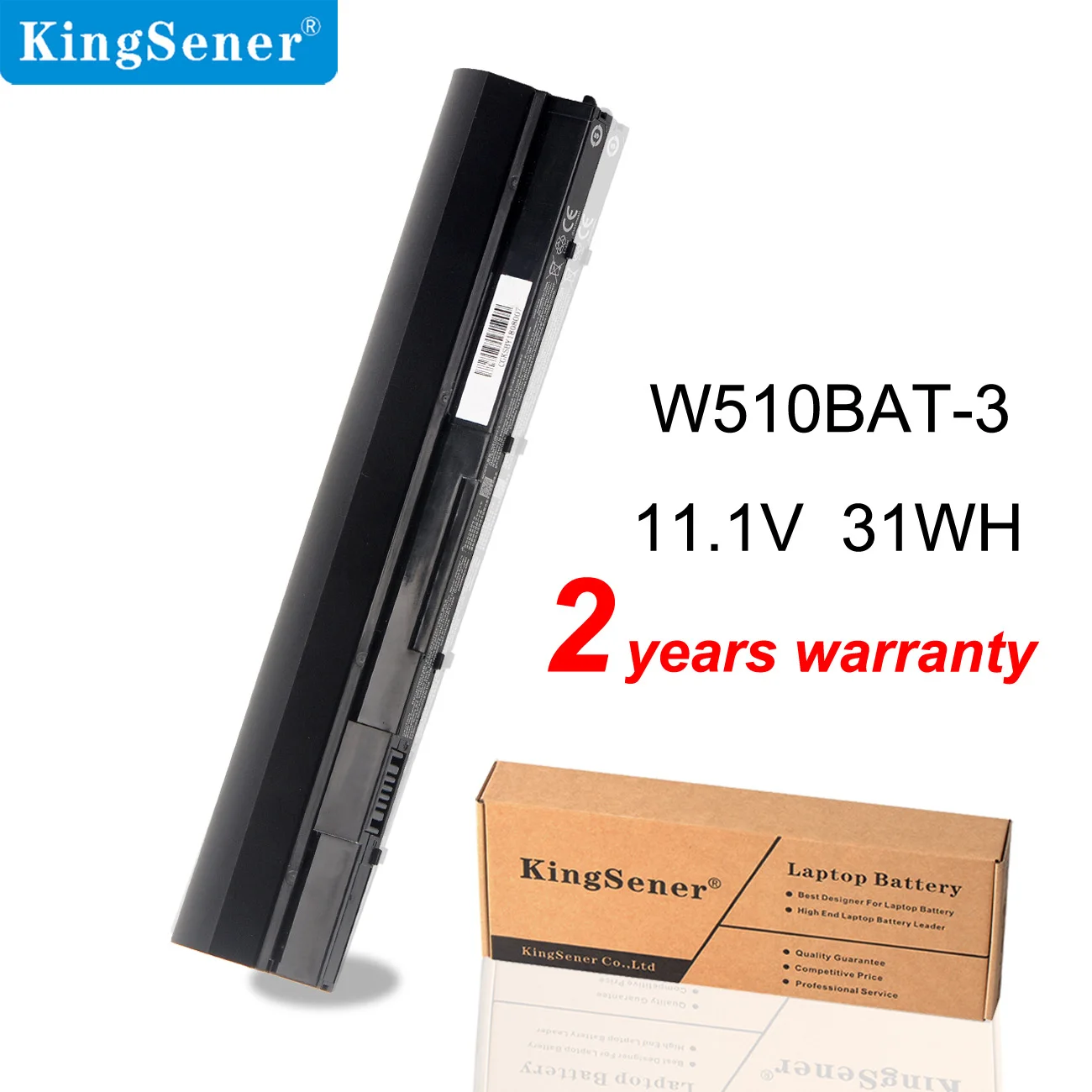 Bateria do Portátil para Clevo W510bat3 Kingsener W510lu W510s W515lu Notebook Série 687-w510s 697-w510s4292 6-87-w510s-42f2 31wh