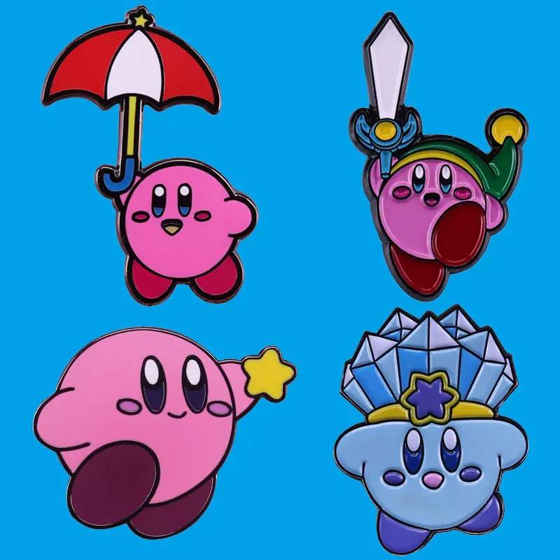 

Эмалированные булавки в стиле аниме для игр, коллекционируемые Металлические Значки для рюкзака, воротника, лацкана, модные украшения в под...