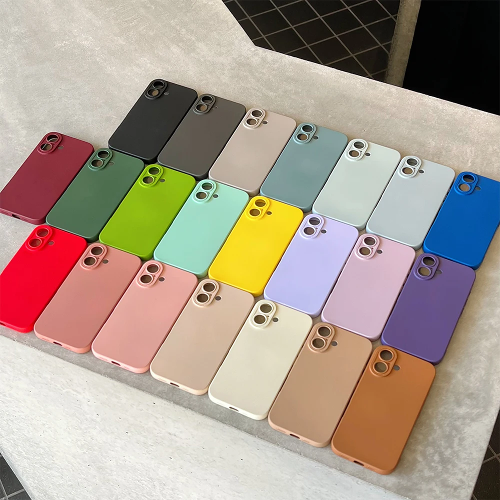 Жидкий силиконовый чехол Desert Titanium с тонким отверстием для iPhone 16 15 14 13 12 11 Pro Max Plus Mini