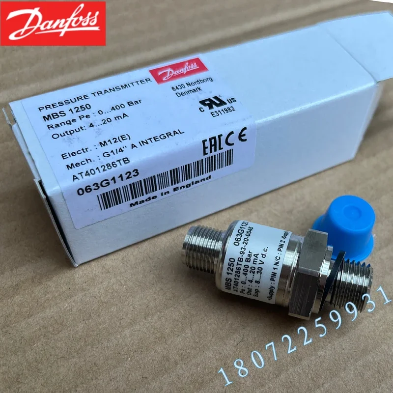 Фото Датчик давления Danfoss MBS1200 063G 2771/0 - 10 бар для экскаваторов LiuGong №3