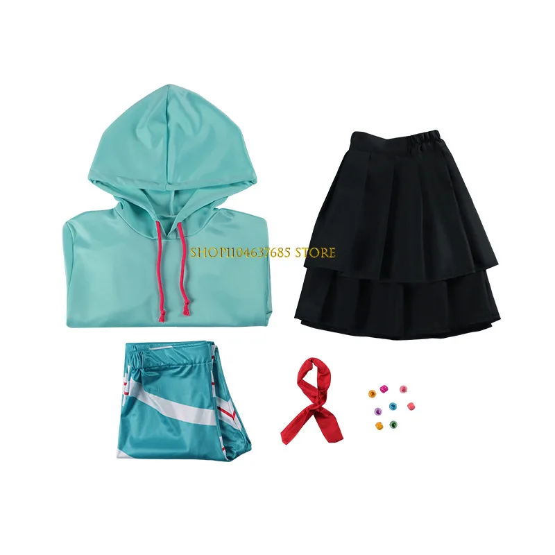 Аниме Vanellope von Cos Schweetz Косплей Костюм Wreck It Ralph Брюки Хэллоуин Наряды Одежда для