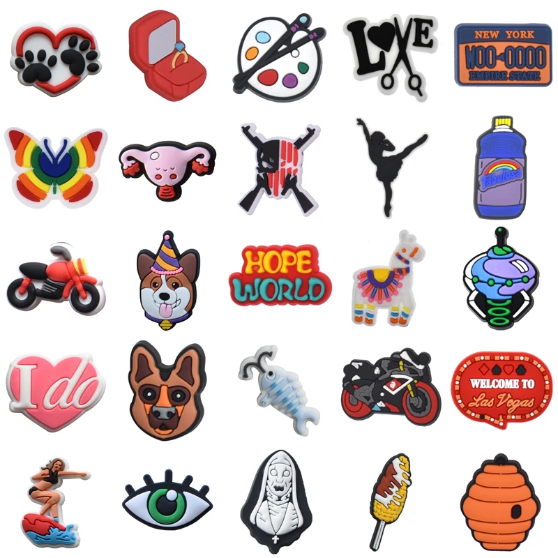 

Shoes Accessories Men Set Jeans Girl Wholesale Bulk Packs Boy Kids Gifts Women Charm Shoe Charms Decorations for Crocs Para Pins