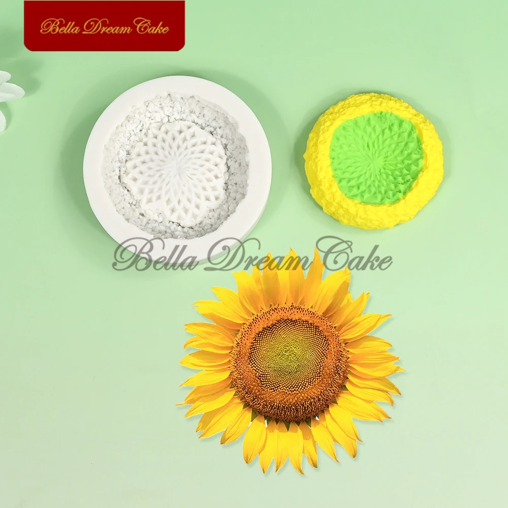 

Силиконовая форма для торта подсолнух