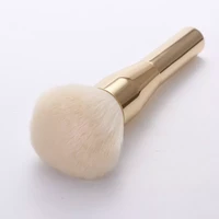 1pcs professional solid wood handleartificial fibers loose powder brushface blush shadow makeup brushbeauty make up tools