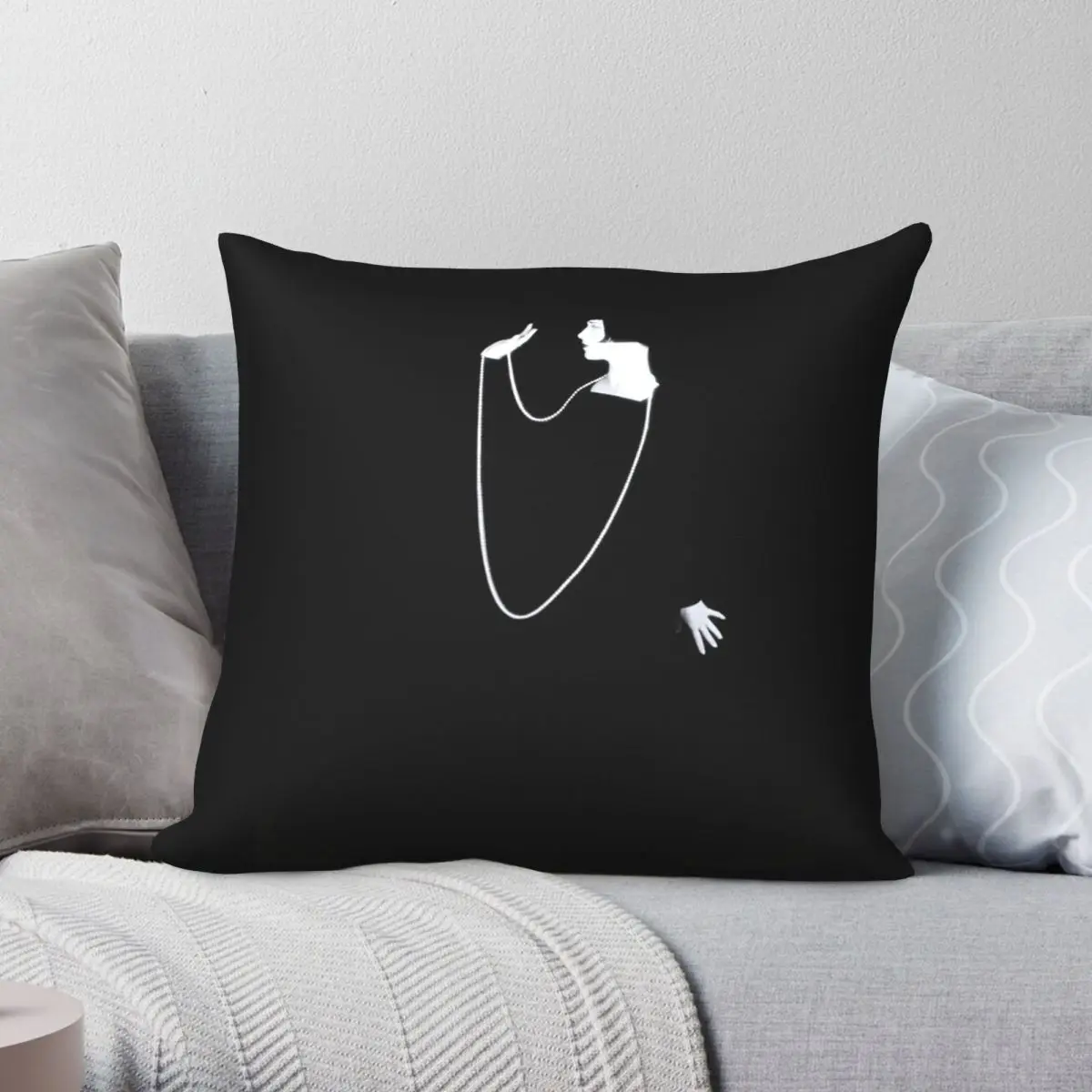 

Наволочка с хлопушкой, полиэстер, лен, бархат, принт, молния, Декор, автомобильная наволочка 45x45