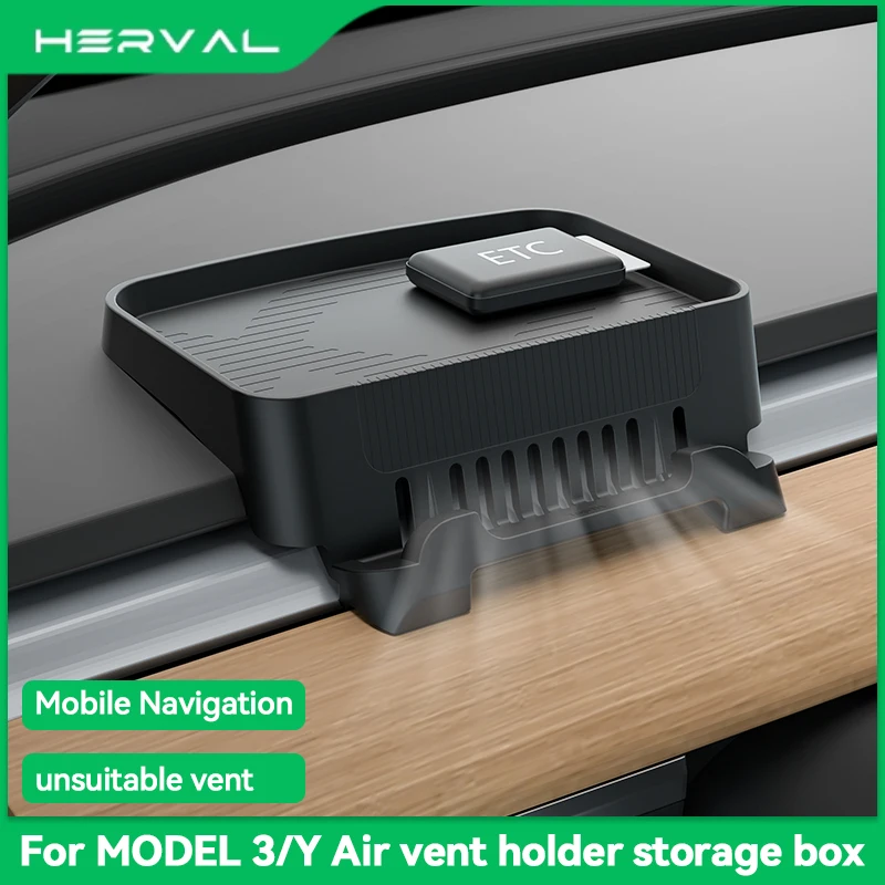 Herval для Tesla Model Y/3 Highland держатель сотового телефона вентиляционное отверстие