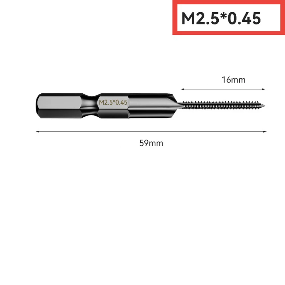 

Метчик HSS 6542 M2.5-12мм для дерева пластика алюминия