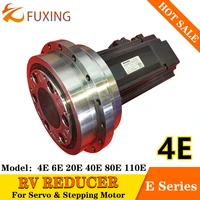 high precision cycloidal pinwheel rv reducer 4e series gearbox 100w 400w servo motor industrial teaching robot arm with flange
