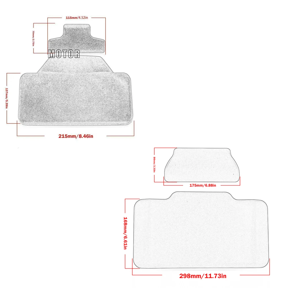 Задняя подкладка для мотоцикла подушка пассажирского спинки ленивая RC125 RC200 RC250
