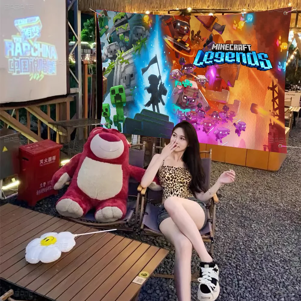 Игровая Шахта C-Crafts продвинутая печать рекламный флаг от компании вечерние Banner