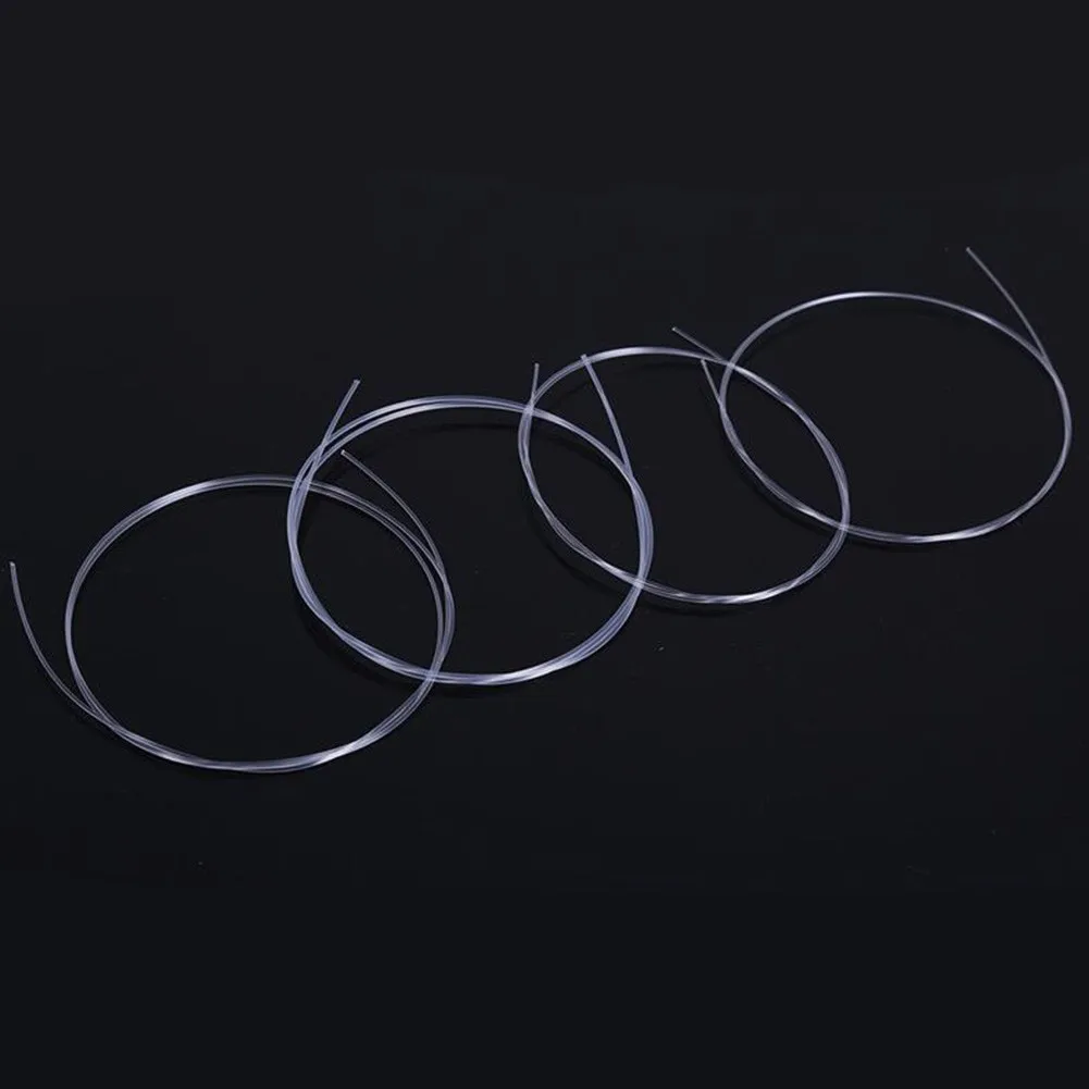 

ALICE AU02 Ukulele Strings Ukulele Strings Black Transparent Nylon 4 Strings Ukulele Strings Carbon Soprano Concert String Set