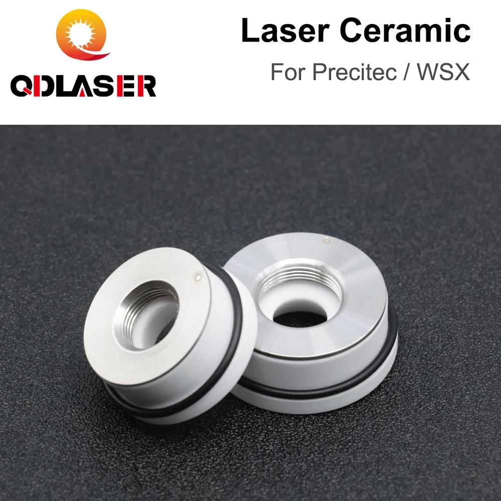 

QDLASER Laser Ceramic 28mm/24.5mm OEM Precitec Lasermech KT B2 CON P0571-1051-00001 Nozzle Holder For Fiber Laser Cutting Head