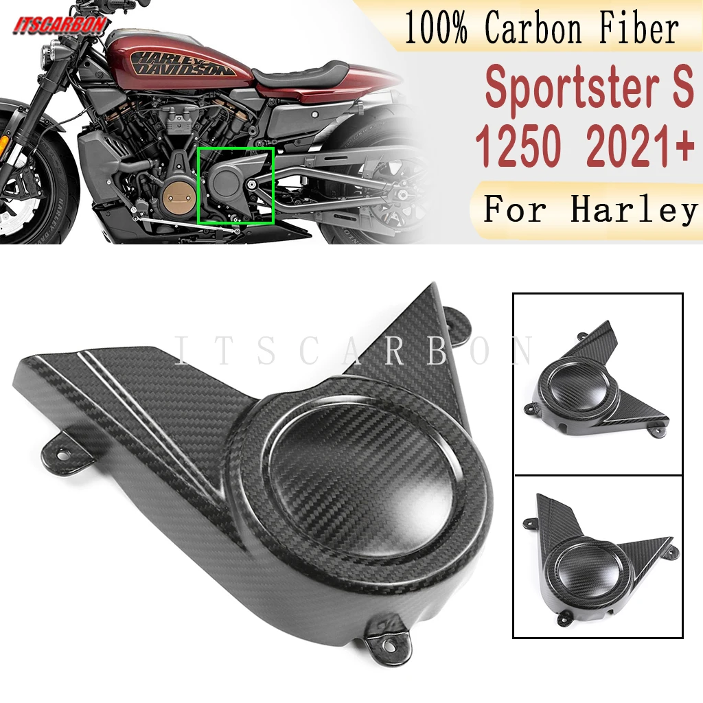 Для Harley Sportster S RH 1250 1250S 2021 2022 2023 Звездочка двигателя боковая крышка Обтекатели