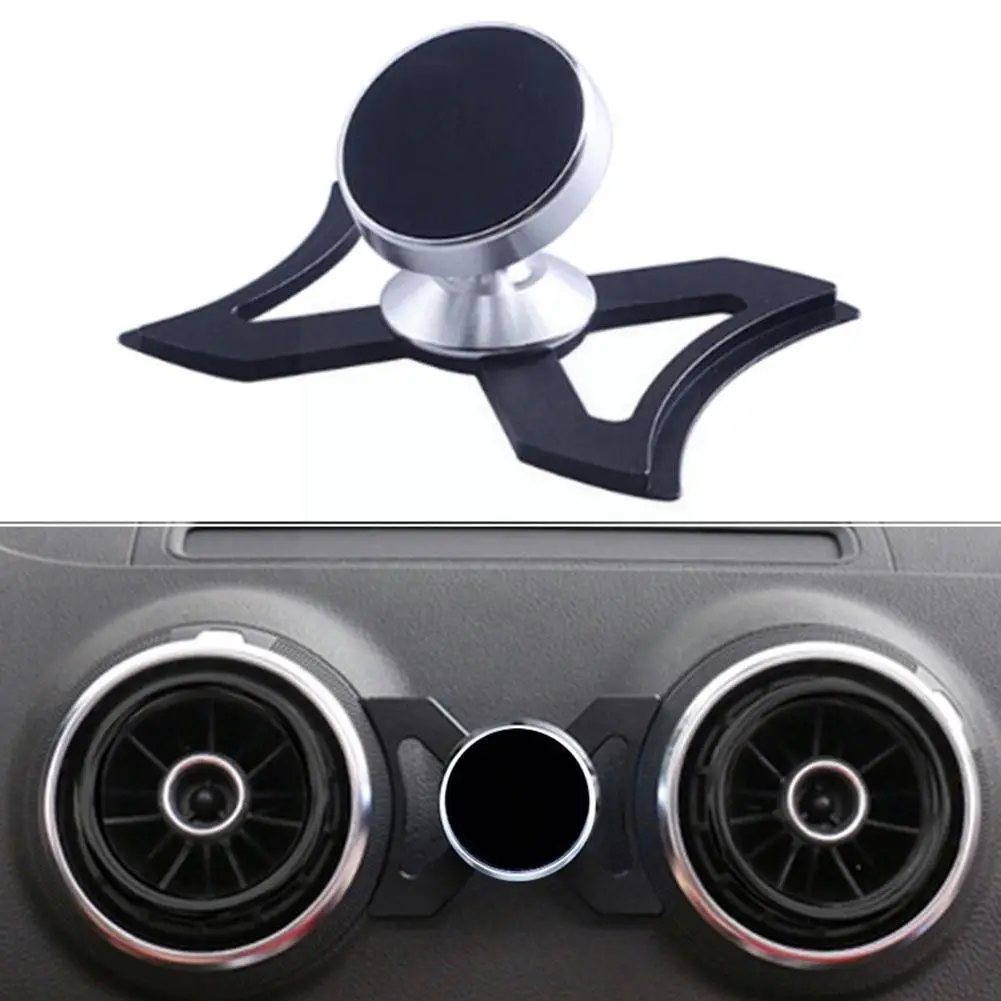 

New For A3 S3 Magnet Car Air Vent Mount 360 Degree Mobile Phone Holder Stand Car Phone Holder Magnetic Dashboard A6d9