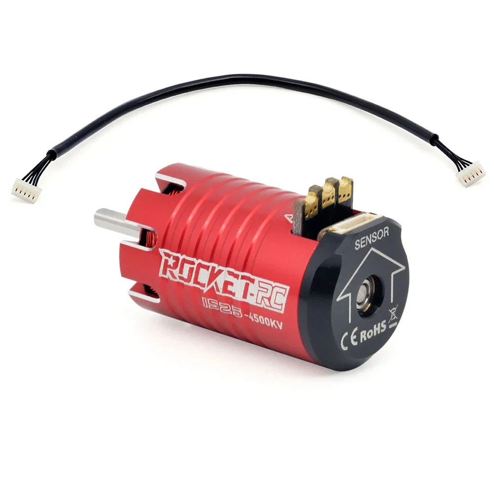 Фото Бесщеточный двигатель UniFlyROCKET-RC MINI 1525 с датчиками для миниатюрных радиоуправляемых машинок 1/28 и 1/24 (Mosquito Cars) №5
