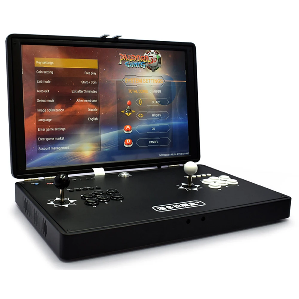

New products 2022 Mini table top arcade with Classical games 8000 In 1 PCB HDMI VGA USB plug