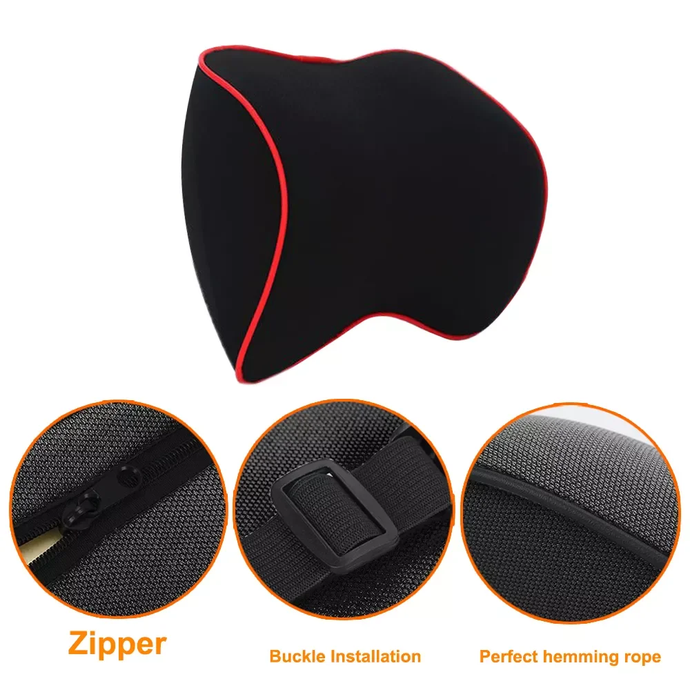 

Car Headrest Neck Pillow Auto Car Seat Pillow Memory Foam Head Support Neck Rest Protector Automobiles Interior