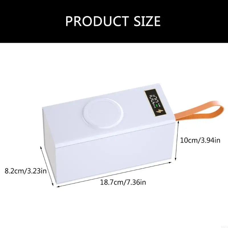Q6PA Portable 40x18650 Блок батареи DIY Power Box с быстрой зарядкой и многопользой. Нет батарей. (art.: 3920cc91aa1c5) - 3920cc91aa1c5