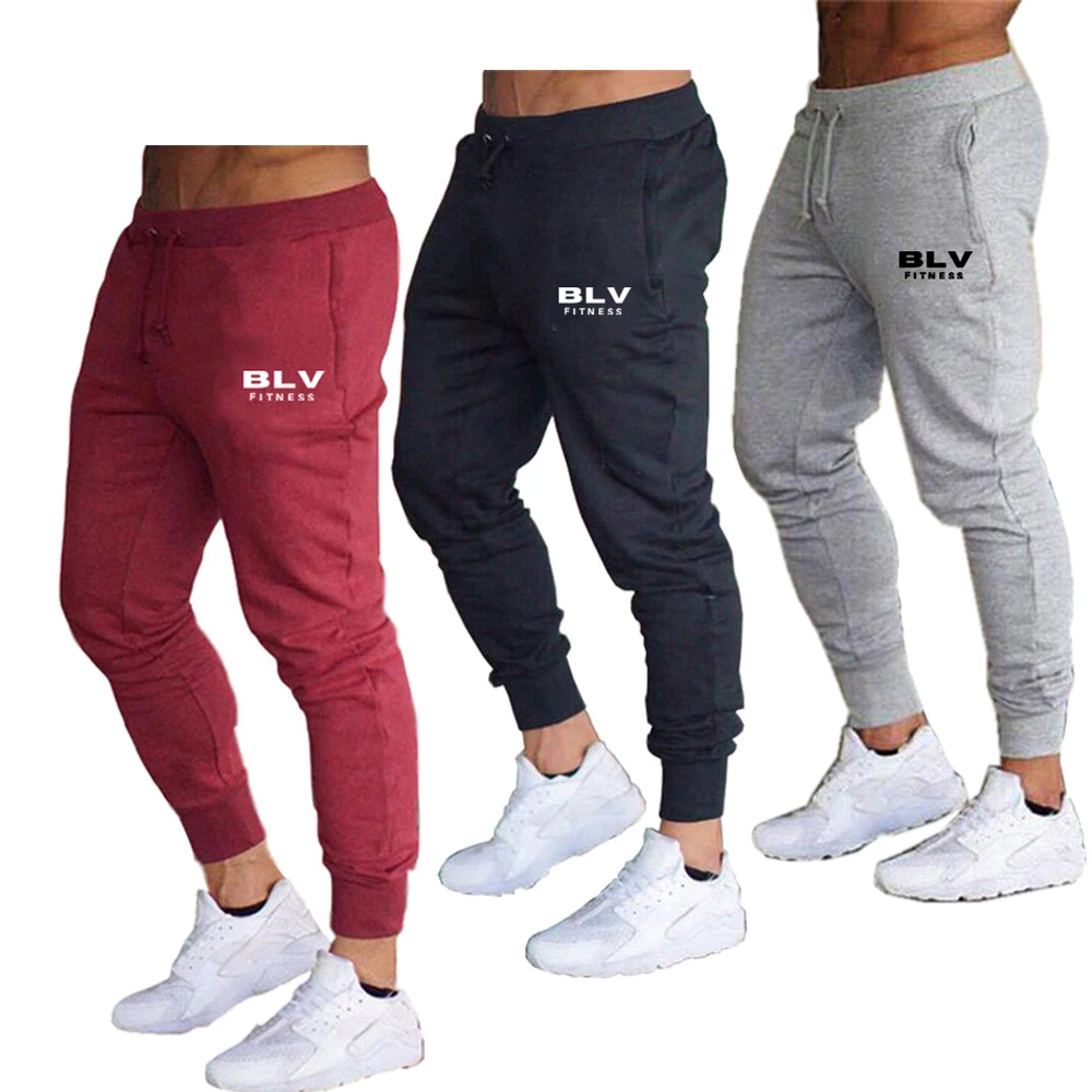 

2021 Men's fashion brand sweatpants Casual jogging pants Sweatpants training pants fitness pants boutique 100 matching pants