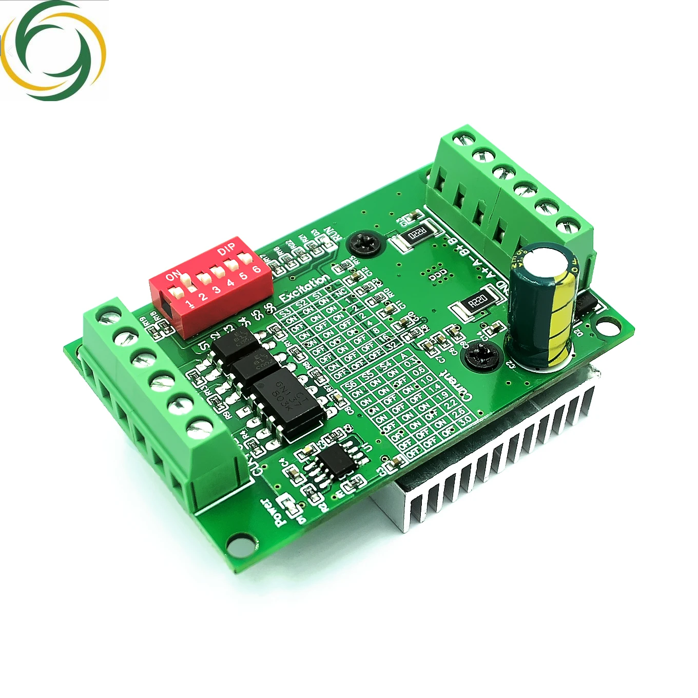 TB6560 3.5A плата контроллера шагового двигателя 10 В-35 В ЧПУ, управление круглым конвейером, низкое напряжение, защита от перегрева и тока