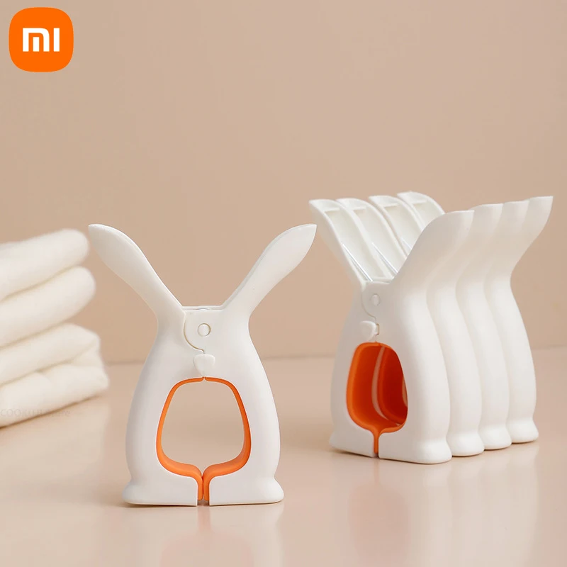 

Xiaomi Hanger Clips Large Plastic Windproof Beach Towel Clothes Pins Spring Clamp Clothespin Powerful Hot New Cheap Wholesale