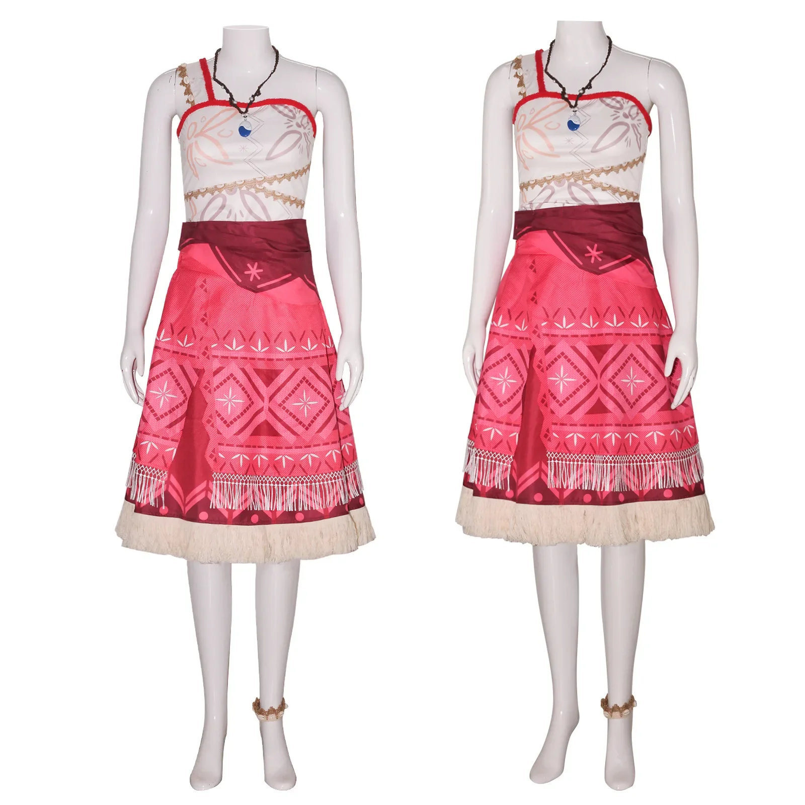 Аниме Ocean Princess Moanna карнавальный костюм новинка 2025 платье с жемчужными кисточками