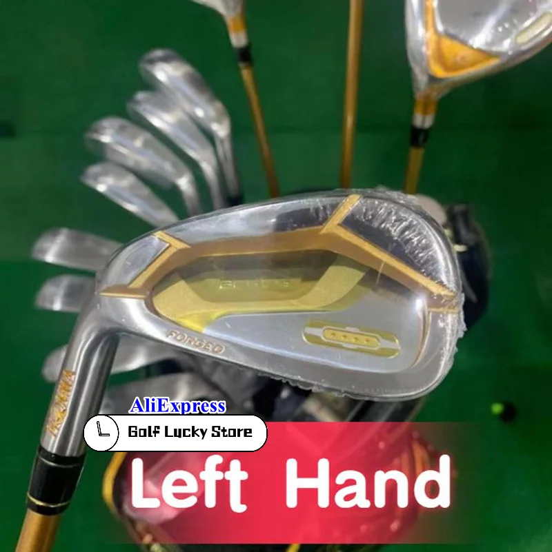 

2023 New Left Hand HONMA S07 Golf Irons Set 4 Star Golf Club Set with cover