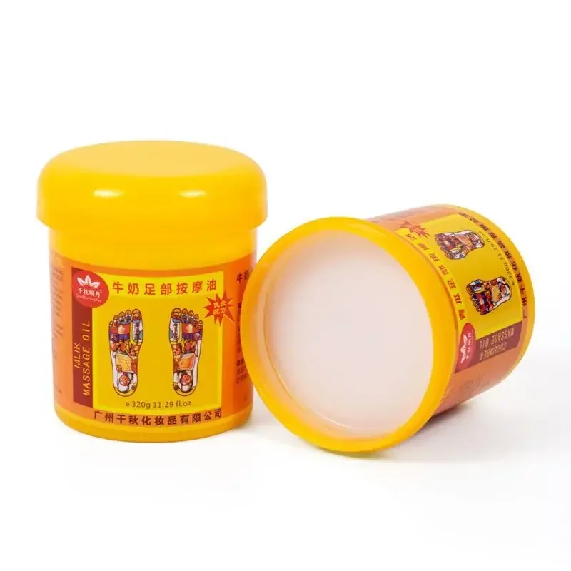 Аутентичное масло для массажа ног Qianqiu с имбирным соком имбирный массажный крем