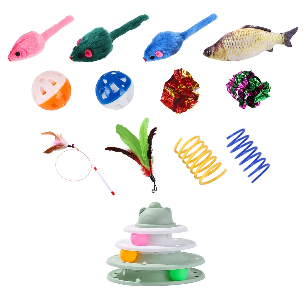 

1 комплект домашних животных, кошка-шлейф, котенок для помещений, ддзовый поворотный круг для кошки, Интерактивная игрушка