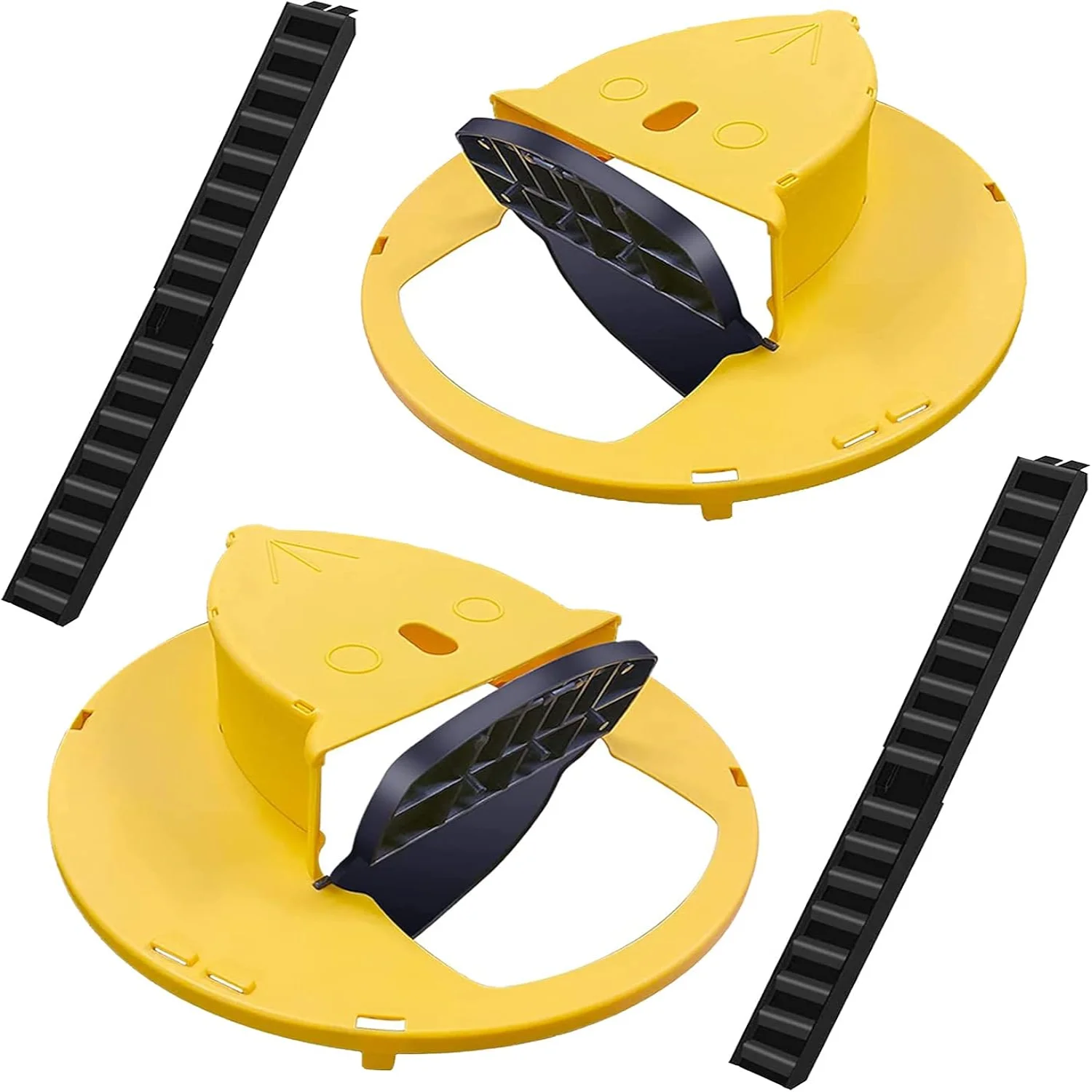 Ведро-ловушка для мыши с откидной крышкой (2 шт.) ведра на 5 галлонов гуманная