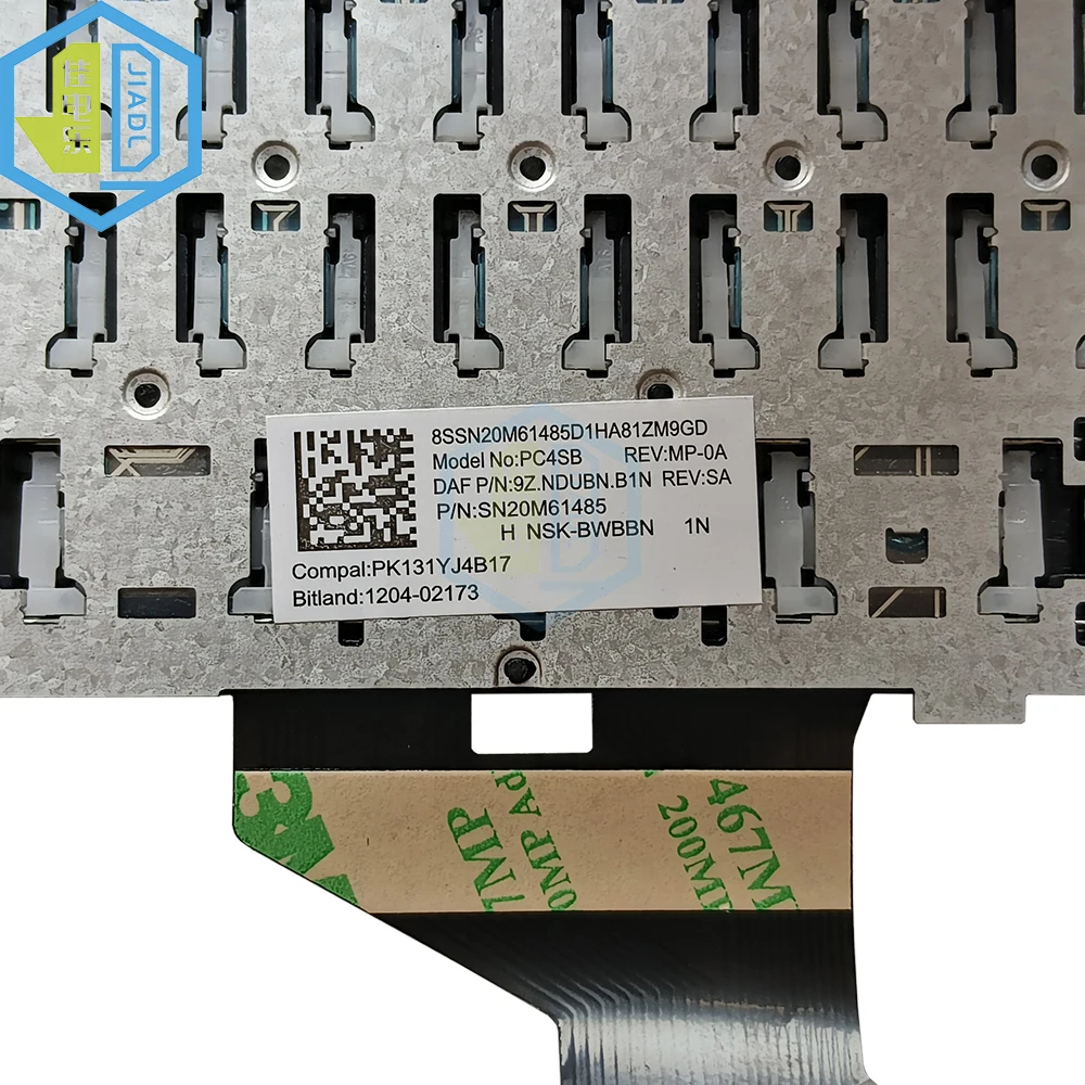 Фото Новая португальская клавиатура для ноутбука Latin PT-BR PO для Noblex Escolar SF20 SF20BA Medion E11201TECLADO CLASSMATE PC LEAP T304 T304P №5