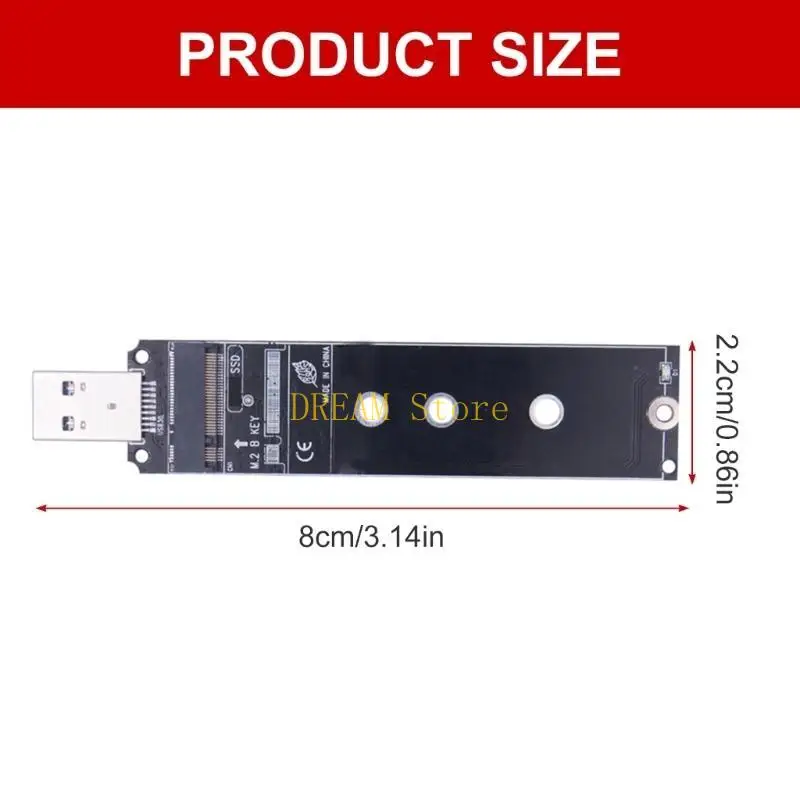 M.2 до USB3.0 Адаптерный конвертер считывателя адаптера ASM 1153E Чип для 2230 2242 2260 2280 PC Desktop Best Sale (art.: 3920cfec5e2bd) - 3920cfec5e2bd